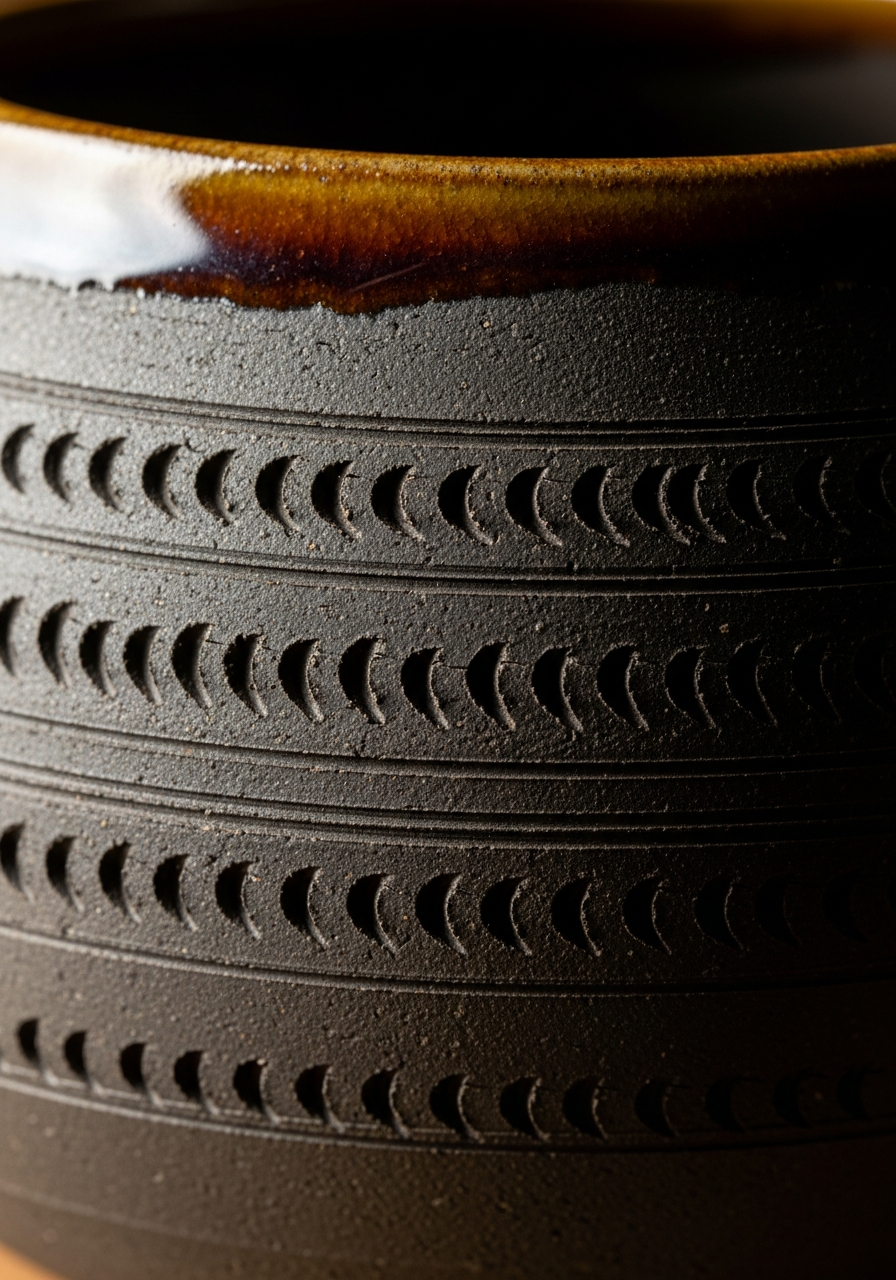 Tobikanna chatter marks on Onta ware